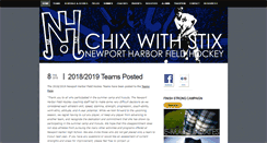 Desktop Screenshot of newportharborfieldhockey.com